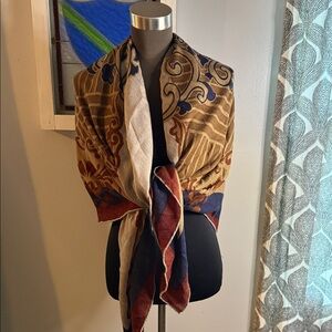 Loro Piana 100% Cashmere Oversized Shawl